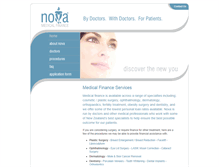 Tablet Screenshot of novamedical.co.nz
